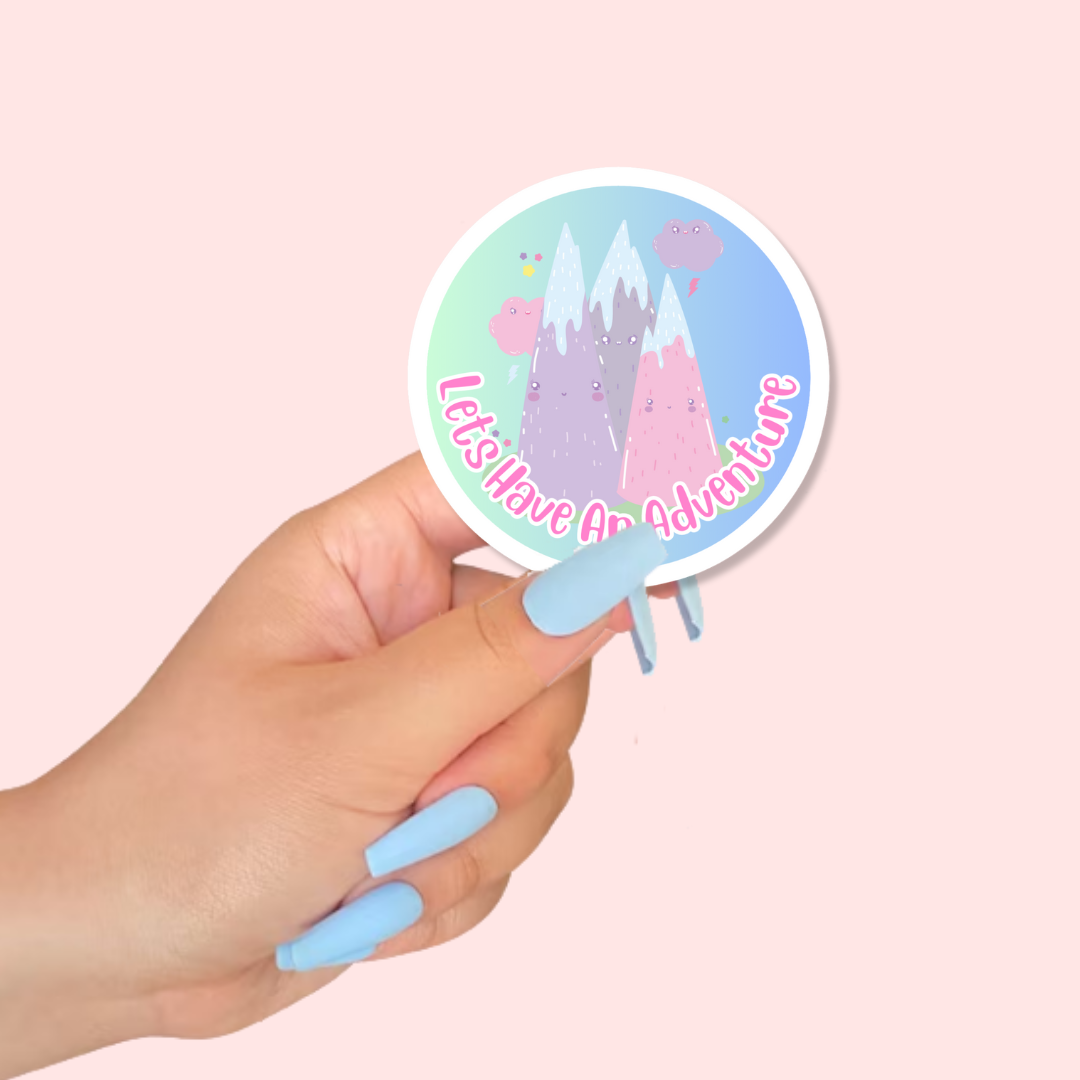 Lets Have An Adventure Sticker